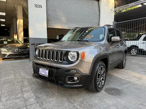 Jeep Renegade 4x2 Latitude Aut usado (2018) color Plata precio $279,900