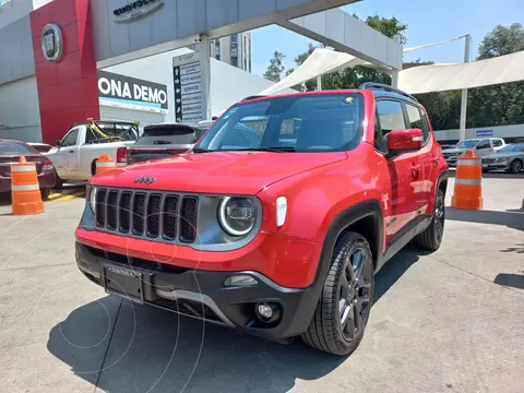 Jeep Renegade Limited usado (2022) color Rojo financiado en mensualidades(enganche $139,136 mensualidades desde $11,482)