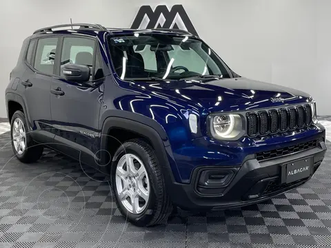 Jeep Renegade Sport usado (2024) color Azul precio $389,999