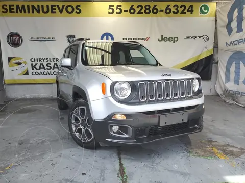 Jeep Renegade 4x2 Latitude Aut usado (2018) color plateado precio $257,700