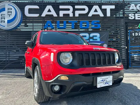 Jeep Renegade 4x2 Sport Aut usado (2019) color Rojo financiado en mensualidades(enganche $56,980 mensualidades desde $5,938)