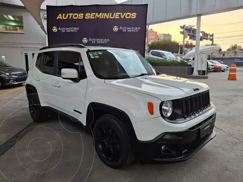 Jeep Renegade 4x2 Night Eagle Aut usado (2018) color Blanco Alpine financiado en mensualidades(enganche $54,562 mensualidades desde $7,065)