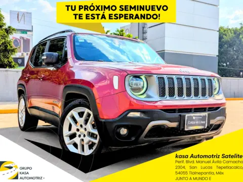 Jeep Renegade 4x2 Limited Aut usado (2019) color Rojo precio $335,000