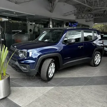Jeep Renegade Sport nuevo color Azul financiado en mensualidades(enganche $175,000 mensualidades desde $8,750)