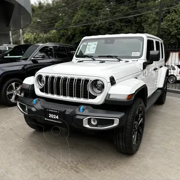 Jeep Wrangler 4xe Sahara nuevo color A eleccion precio $1,401,400