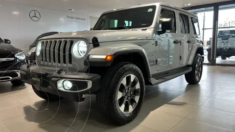 Jeep Wrangler Unlimited Sahara usado (2022) color Plata Martillado precio $760,000