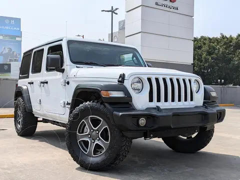 Jeep Wrangler Unlimited Sport usado (2021) color Blanco precio $810,000