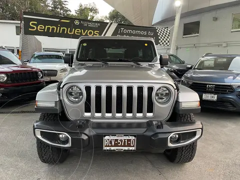 Jeep Wrangler Unlimited Sahara usado (2020) color Plata Martillado precio $840,000