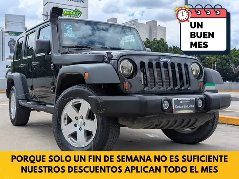 Jeep Wrangler Unlimited Unlimited Sahara 4x4 3.8L Aut usado (2010) color Negro precio $339,800