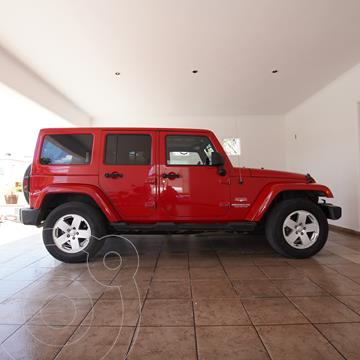Jeep Wrangler Unlimited Unlimited Sahara 4x4 3.6L Aut usado (2012) color Rojo precio $445,000
