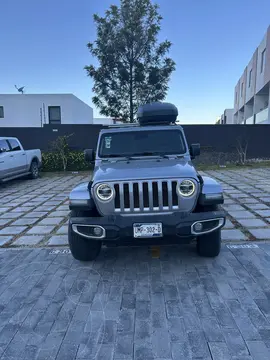 Jeep Wrangler Unlimited Unlimited Sahara Mild-Hybrid Aut usado (2021) color Plata Martillado precio $879,000