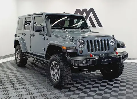 Jeep Wrangler Unlimited Unlimited Rubicon 4x4 3.6L Aut usado (2015) color Gris precio $609,900