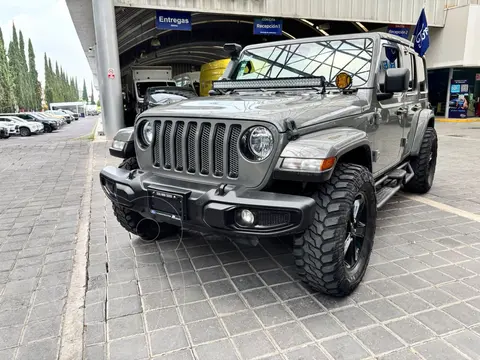 Jeep Wrangler Unlimited Rubicon usado (2021) color Gris financiado en mensualidades(enganche $167,200 mensualidades desde $18,771)