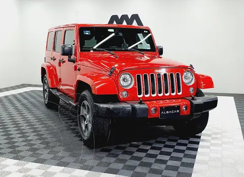 Jeep Wrangler Unlimited Unlimited JK Sahara 4x4 3.6L Aut usado (2018) color Rojo precio $799,900