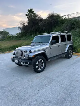 Jeep Wrangler Unlimited Unlimited Sahara Mild-Hybrid Aut usado (2021) color Plata Martillado precio $879,000