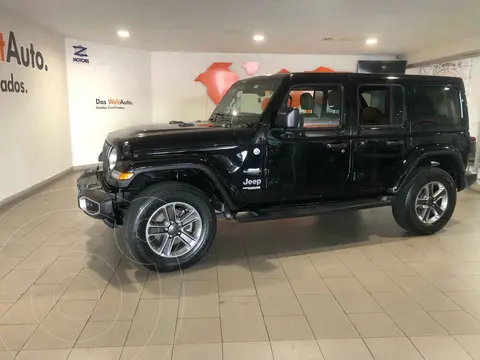 foto Jeep Wrangler Unlimited Unlimited Sahara Mild-Hybrid Aut usado (2020) color Negro precio $1,050,000