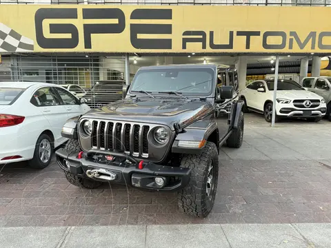 Jeep Wrangler Unlimited Unlimited Rubicon De Luxe Pack 4x4 3.6L Aut usado (2021) color Gris financiado en mensualidades(enganche $178,000 mensualidades desde $13,866)