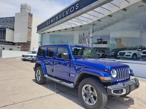 Jeep Wrangler Unlimited SAHARA usado (2019) color Azul Marino precio $925,000