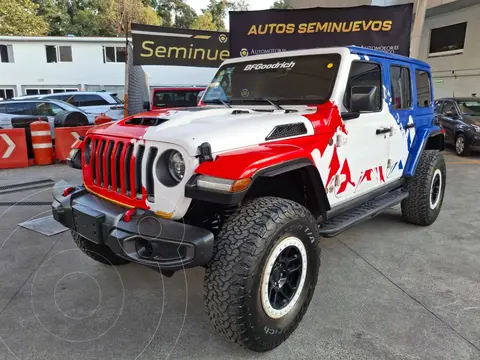 Jeep Wrangler Unlimited Unlimited Rubicon Paq. Xtreme Trail Rated Aut usado (2019) color Azul precio $650,000