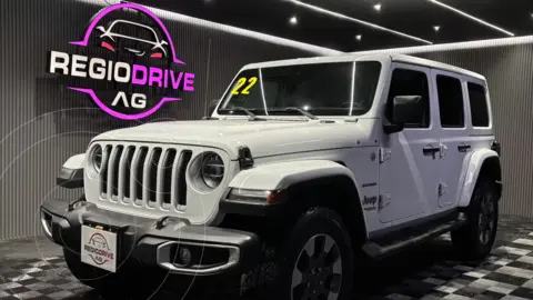 Jeep Wrangler Unlimited Sahara usado (2022) color Blanco precio $889,900