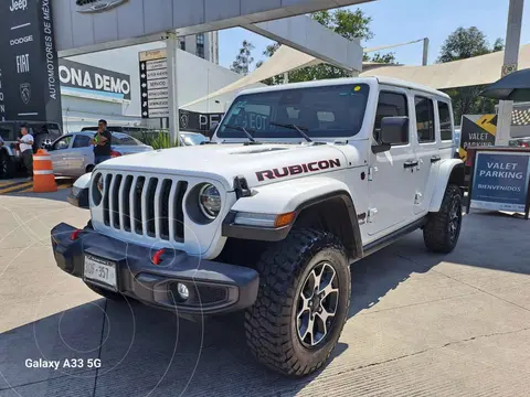 Jeep Wrangler Unlimited Rubicon usado (2021) color Blanco financiado en mensualidades(enganche $197,000 mensualidades desde $21,957)