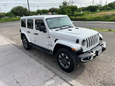 Jeep Wrangler Unlimited Sahara usado (2023) color Blanco precio $1,100,000