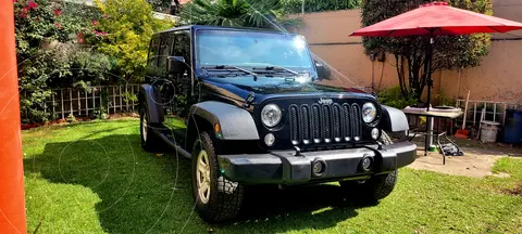 Jeep Wrangler Unlimited Unlimited Sport 4x4 3.6L Aut usado (2015) color Negro precio $445,000