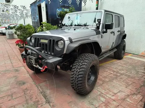 Jeep Wrangler Unlimited Unlimited JK Rubicon 4x4 3.6L Aut usado (2018) color Plata precio $739,000