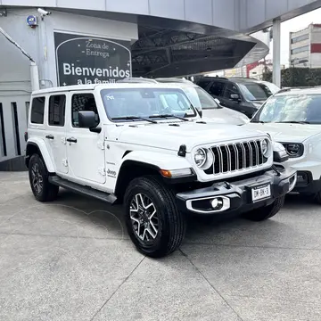 Jeep Wrangler Unlimited Sahara usado (2024) color Blanco precio $1,201,900