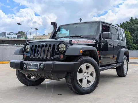 Jeep Wrangler Unlimited Unlimited Sahara 4x4 3.8L Aut usado (2010) color Negro precio $345,000