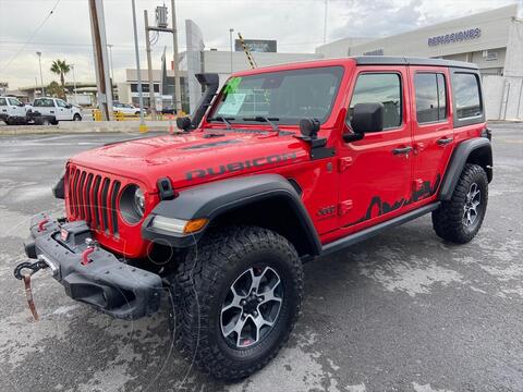 Jeep Wrangler Unlimited RUBICON usado (2019) color Rojo precio $999,000