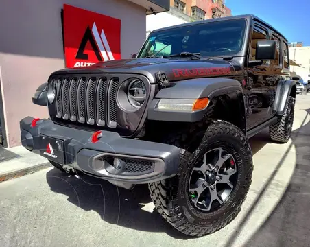 Jeep Wrangler Unlimited Unlimited Rubicon 4x4 3.6L Aut usado (2020) color Gris precio $819,000