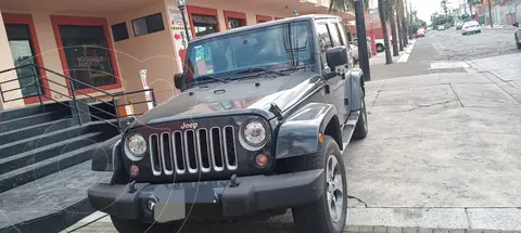 Jeep Wrangler Unlimited Unlimited JK Sahara 4x4 3.6L Aut usado (2018) color Gris precio $680,000