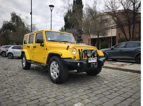 Jeep Wrangler Unlimited Rubicon 3.6L 4P usado (2015) color Blanco precio $25.990.000