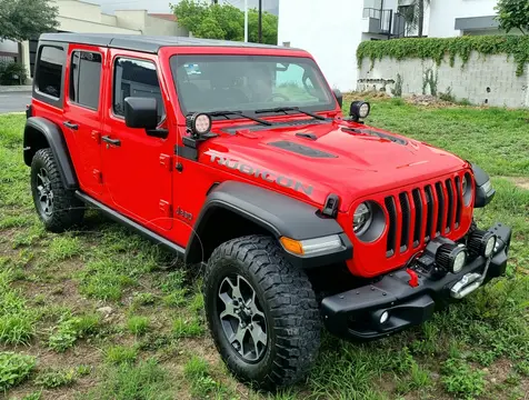 Jeep Wrangler Rubicon 4x4 3.6L Aut usado (2018) color Rojo precio $850,000