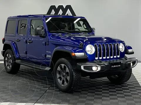 Jeep Wrangler Rubicon 4x4 3.6L Aut usado (2020) color Azul precio $696,999