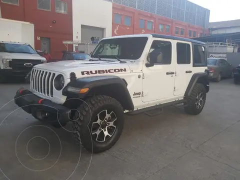 Jeep Wrangler Rubicon 4x4 3.6L Aut usado (2021) color Blanco financiado en mensualidades(enganche $196,460 mensualidades desde $16,739)