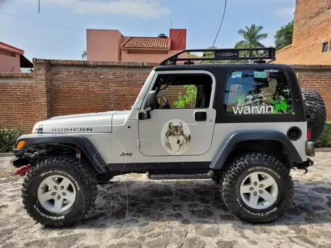 Jeep Wrangler Rubicon 4x4 3.6L Aut usado (2004) color Plata precio $345,000