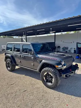 Jeep Wrangler Rubicon De Luxe Pack 4x4 3.6L Aut usado (2018) color Gris precio $650,000