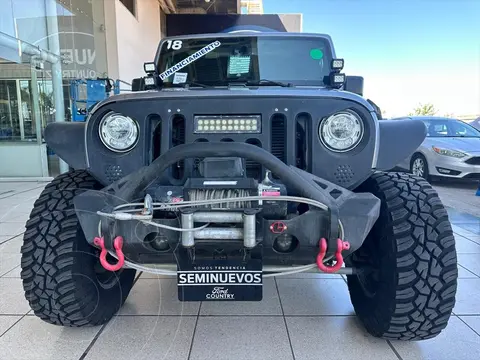 Jeep Wrangler JK Rubicon 4x4 3.6L Aut usado (2018) color Plata precio $759,000