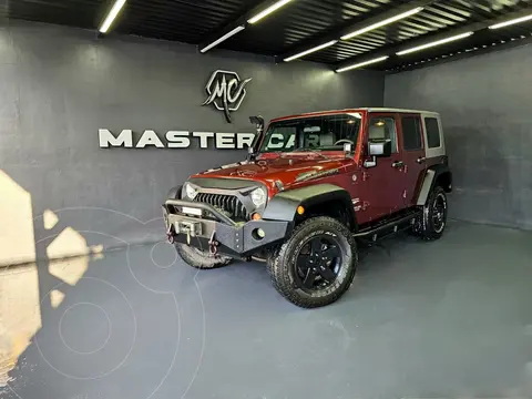 Jeep Wrangler Sahara 4x4 3.8L Aut usado (2009) color Rojo Cobrizo precio $289,000