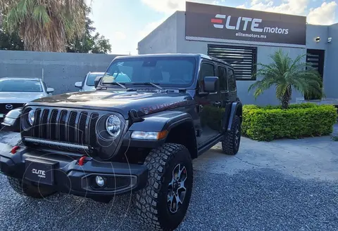 Jeep Wrangler Rubicon 4x4 3.6L Aut usado (2021) color Gris precio $789,900