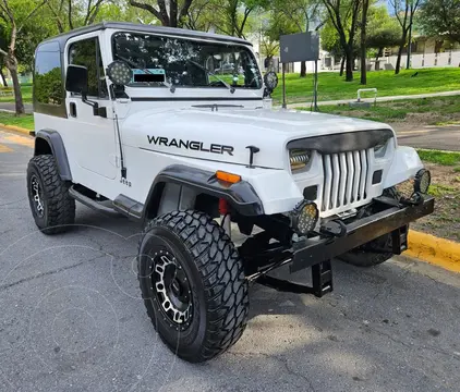 Jeep Wrangler Rubicon 4x4 4.0L Techo Duro usado (1995) color Blanco precio $178,000