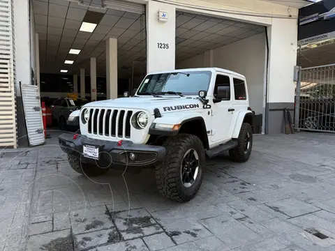 Jeep Wrangler Rubicon 4x4 3.6L Aut usado (2021) color Blanco precio $814,900