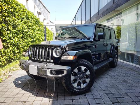 foto Jeep Wrangler Sahara 4x4 3.8L Aut usado (2021) color Negro precio $999,900