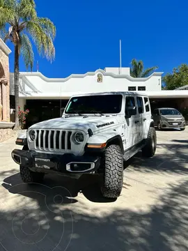 Jeep Wrangler JK Sahara 4x4 3.6L Aut usado (2019) color Blanco precio $770,000