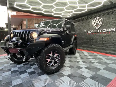 Jeep Wrangler Sport MTX 4x4 3.6L usado (2018) color Negro precio $519,900