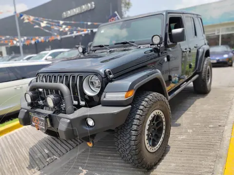 Jeep Wrangler Sport S Mild-Hybrid Aut usado (2020) color Negro precio $905,000