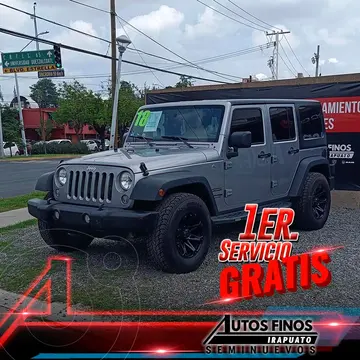 Jeep Wrangler JK Sport MTX 4x4 3.6L usado (2018) color Gris precio $569,900