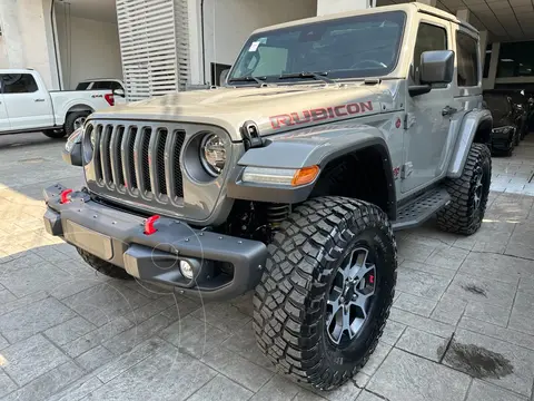 Jeep Wrangler Rubicon usado (2023) color Gris financiado en mensualidades(enganche $210,000 mensualidades desde $28,603)